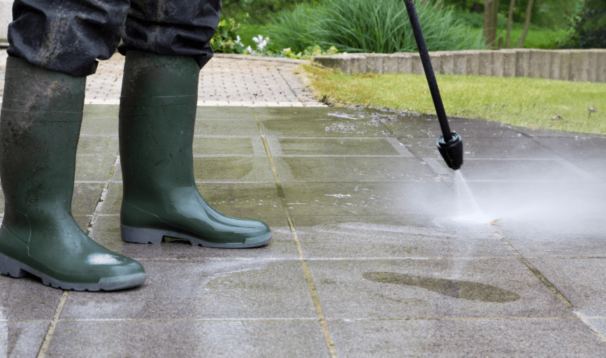 SIDEWALK PRESSURE WASHING